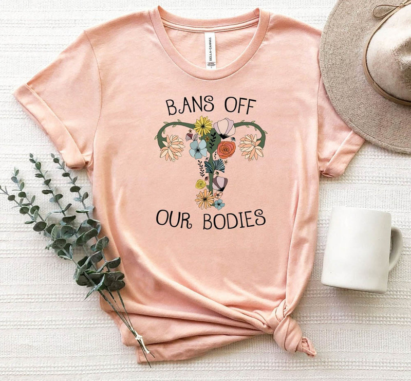 Bans Off Our Bodies Vintage Flower Shirt