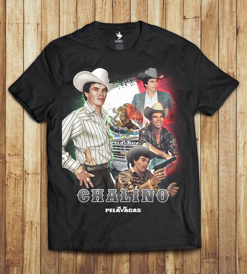 Chalino Sanchez Pelavacas Mexican Singer Shirt