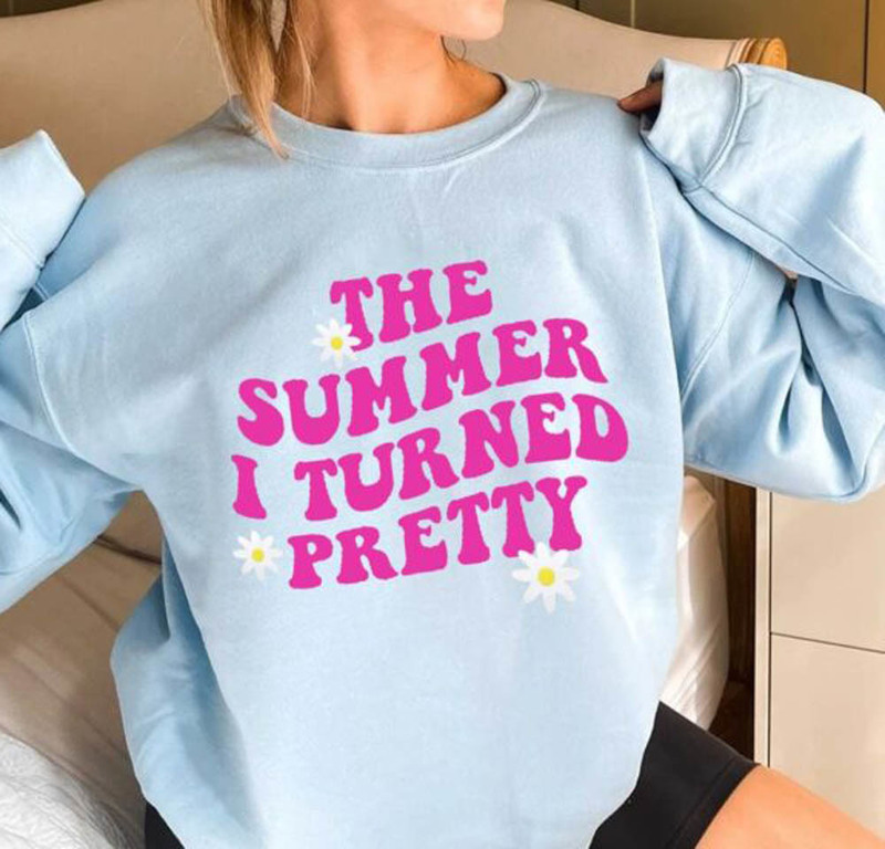 The Summer I Turned Pretty Cute Daisy Flower Sweatshirt