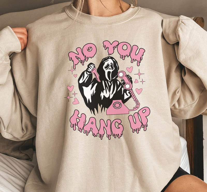 Scream No You Hang Up Ghostface Valentine Sweatshirt