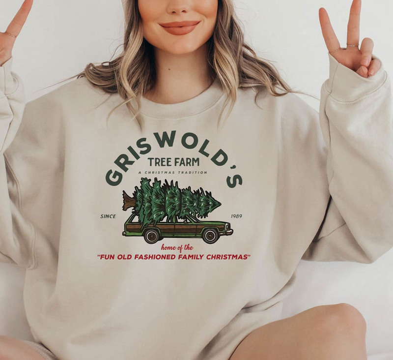 Griswold Tree Farm Sweatshirt For Christmas