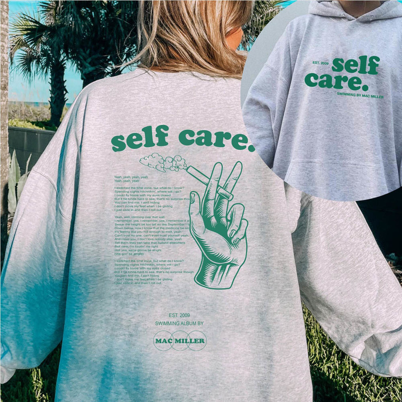 Retro Self Care Mac Miller Shirt