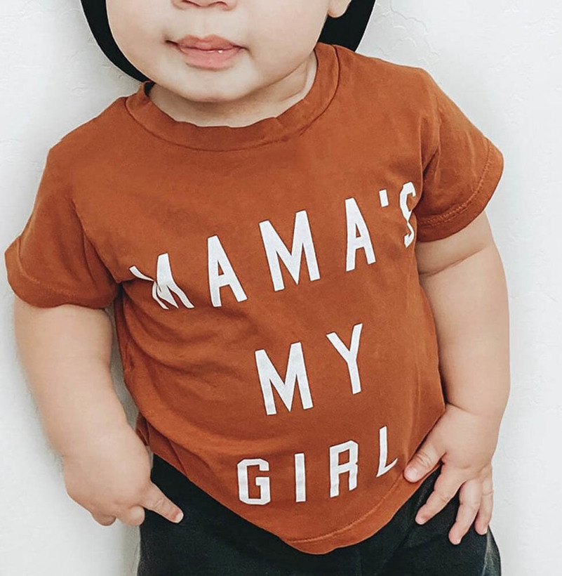 Baby Football Mama My Girl Shirt