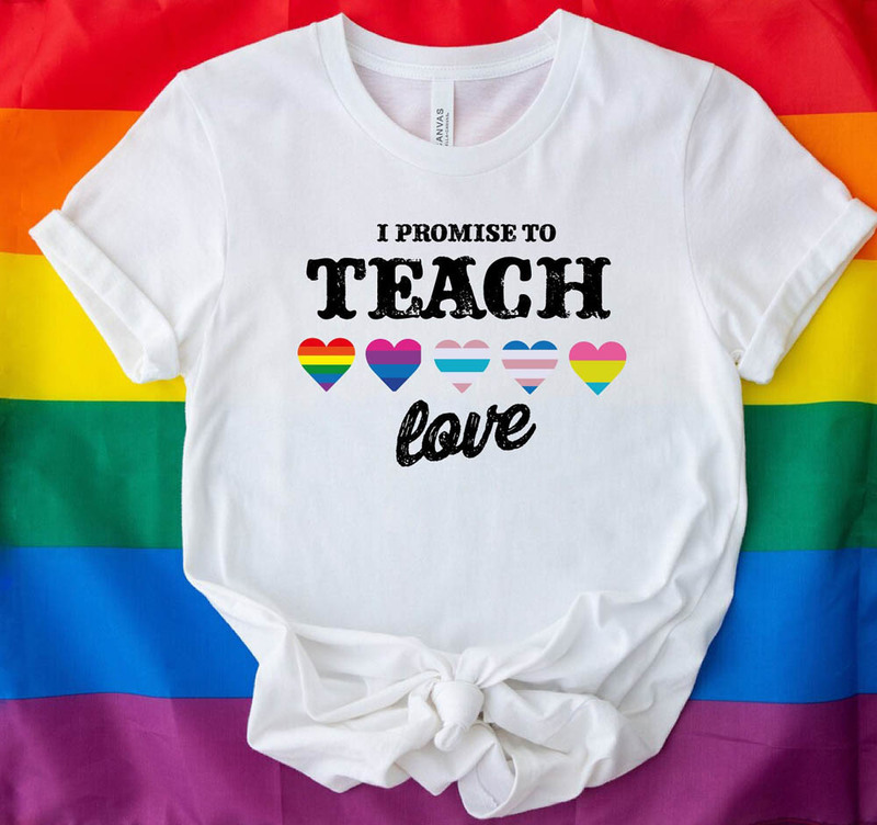 I Promise To Teach Love Pride Month Shirt