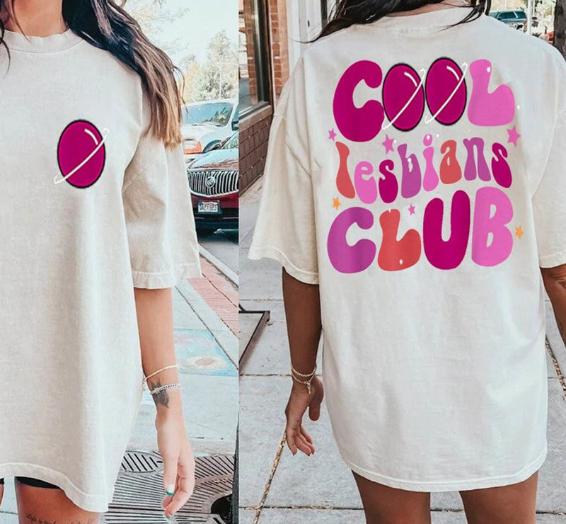 Cool Lesbians Club Gay Pride Shirt