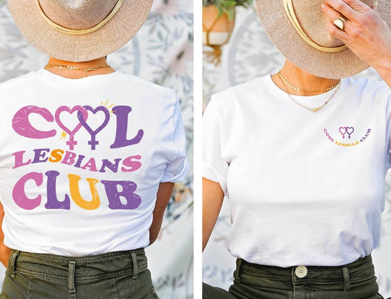 Cool Lesbian Club Lgbtq Girls Shirt