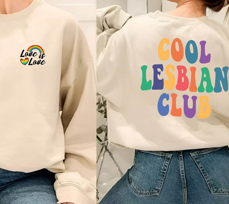 Cool Lesbian Club Shirt Elegant Style
