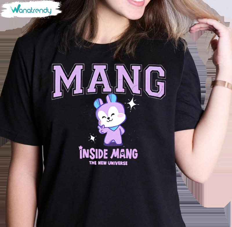 Mang Bt21 Shirt, Hoseok Bt21 Characters For Bts Short Sleeve Unisex T-Shirt