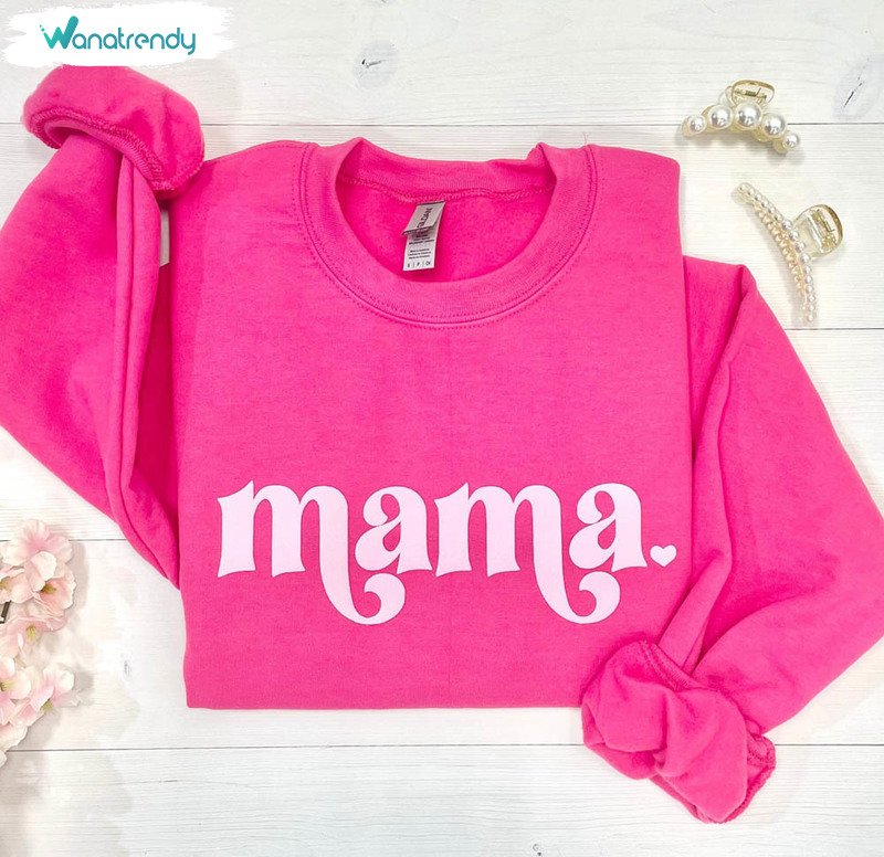 Retro Mama Sweatshirt Gift For Mother's Day