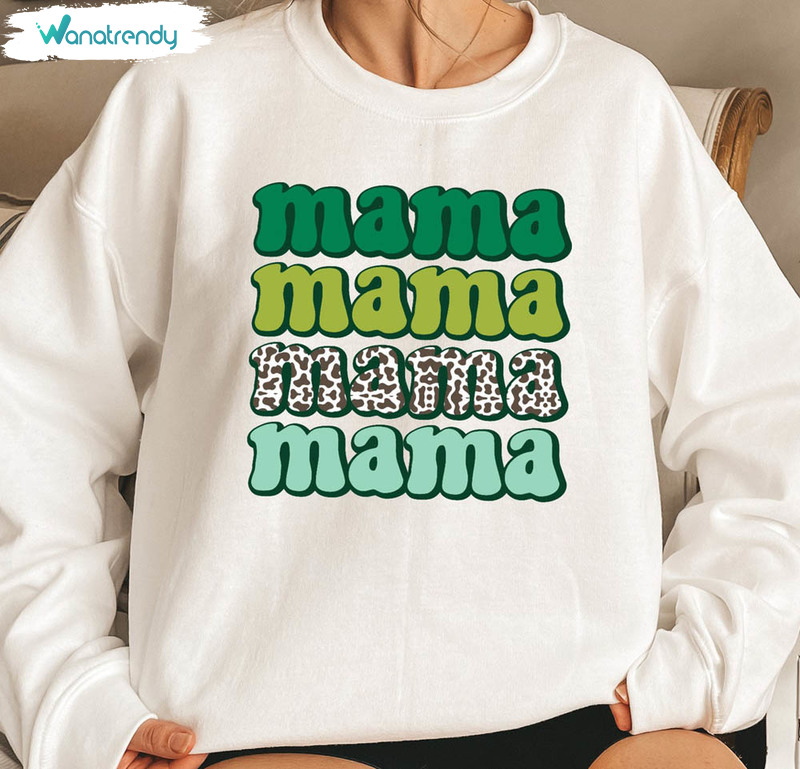 Cool St Patrick's Day Lucky Mama Sweatshirt