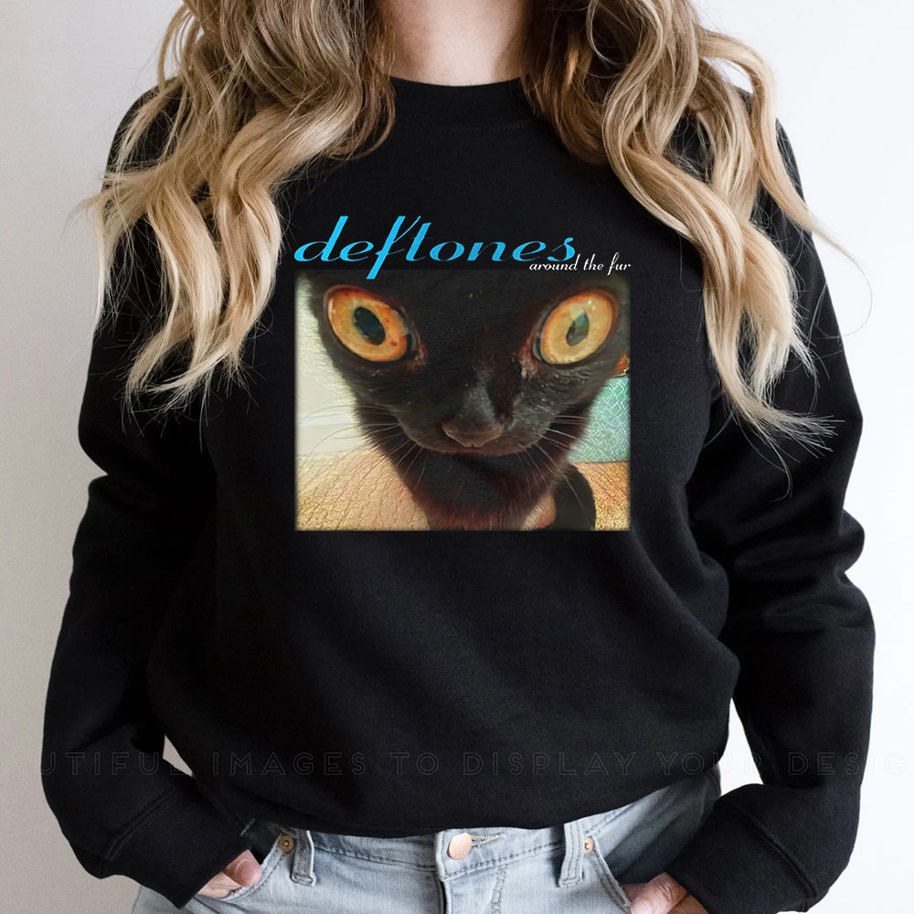 Punk Rock Band Deftones Cat Sweatshirt For Men And Women