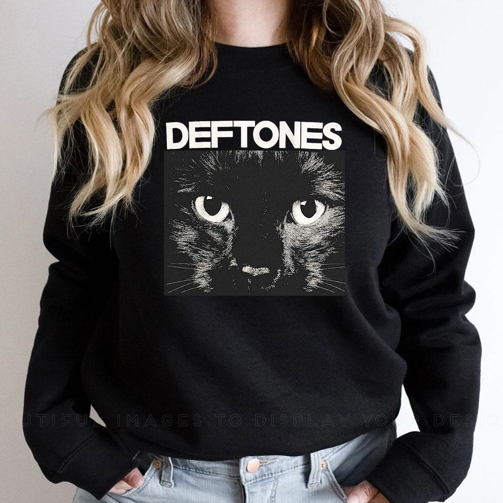 Limited Deftones Cat Sweatshirt For Tour