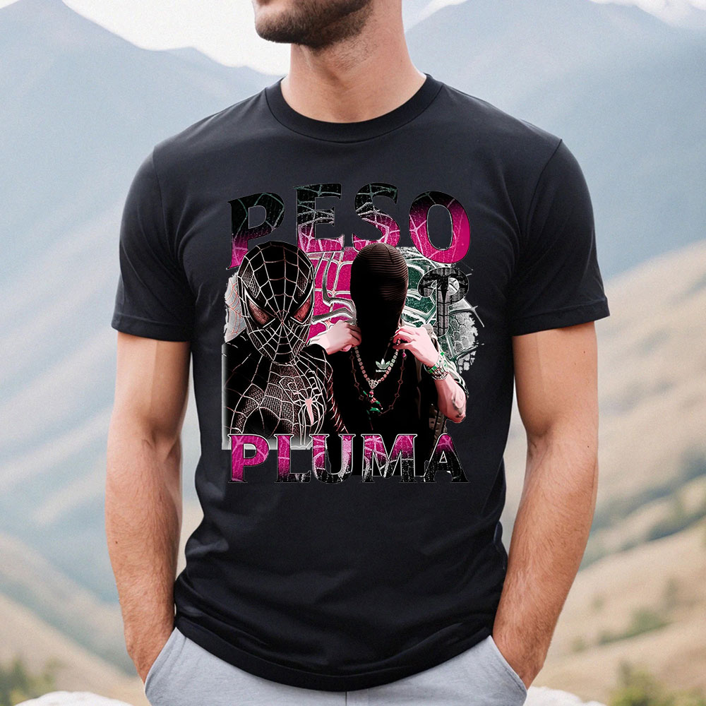 Pink Spider Peso Pluma Music Tour 2023 Shirt