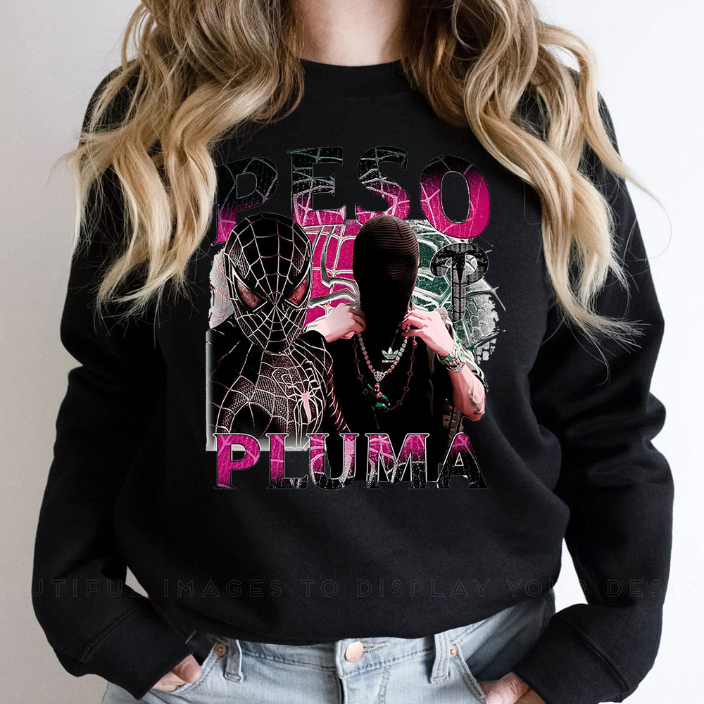 Pink Spider Peso Pluma Music Tour 2023 Sweatshirt