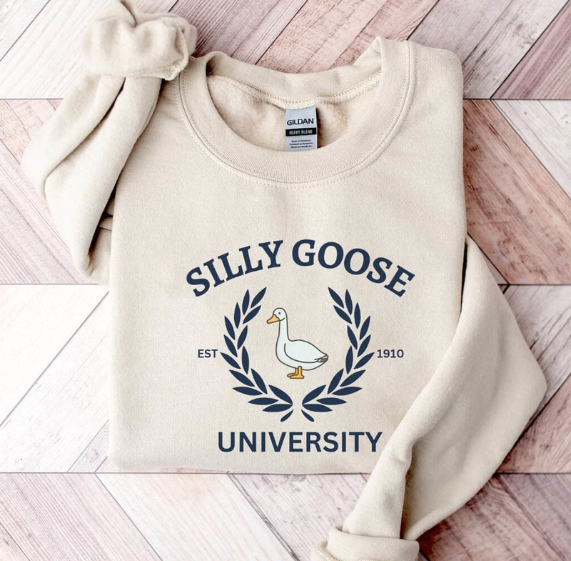 Hot Trend Silly Goose University Sweatshirt