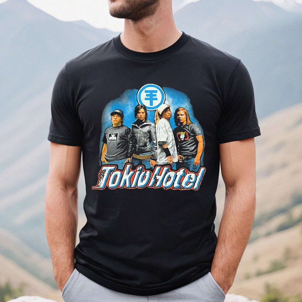 Comfort Tokio Hotel Music Tour 2023 Retro Shirt