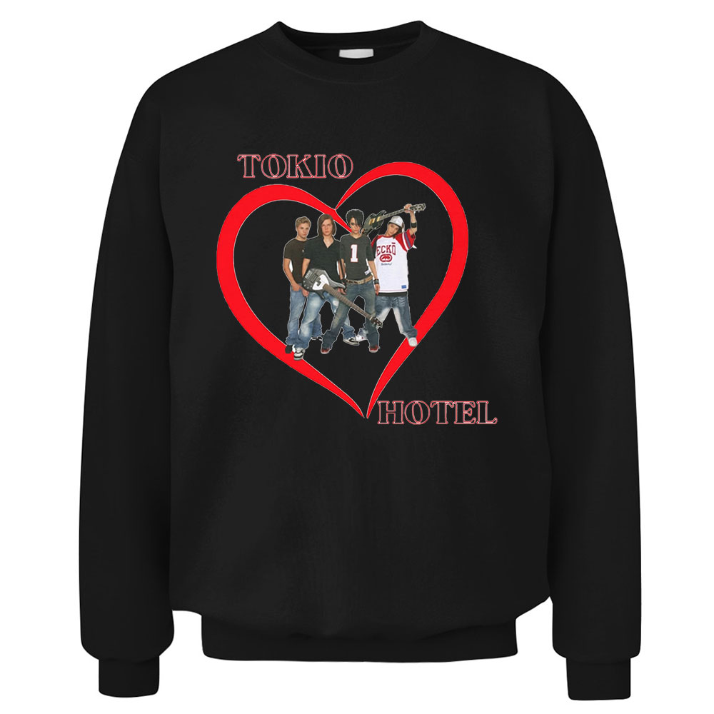 Vintage Tokio Hotel Band Sweatshirt For Men Women