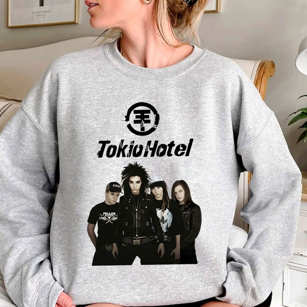 Retro Tokio Hotel Band Groovy Sweatshirt