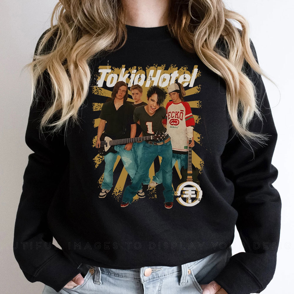 Limited Tokio Hotel Band Sweatshirt For Music Lover
