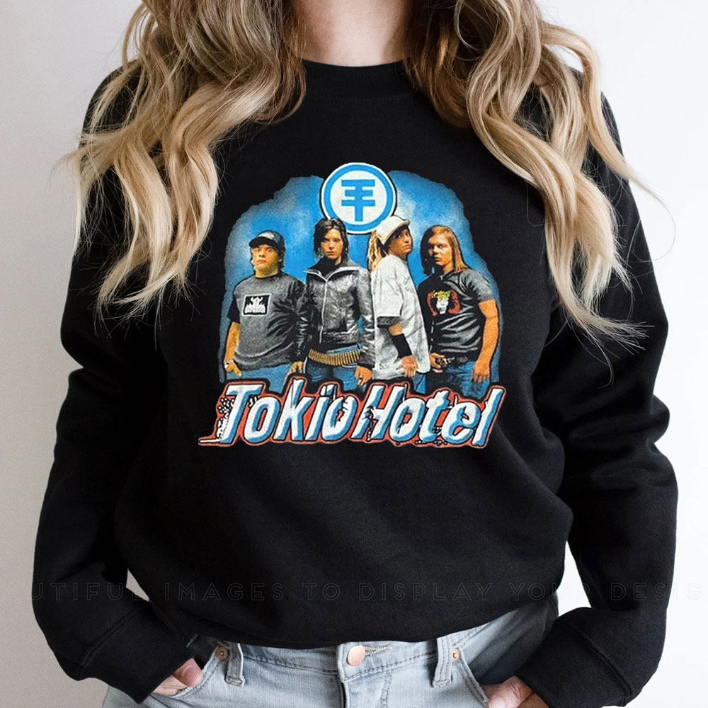 Comfort Tokio Hotel Music Tour 2023 Retro Sweatshirt