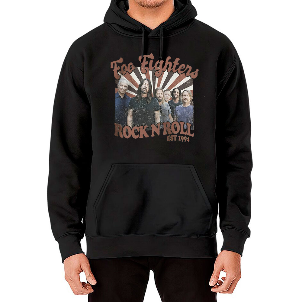 Foo Fighters Music Dave Grohl Legend Rock Ban Hoodie