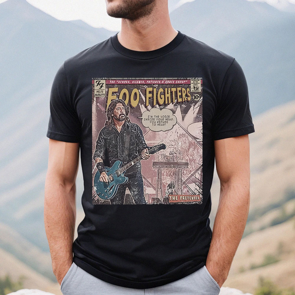 Foo Fighters Comic Echoes Silence Album Shirt