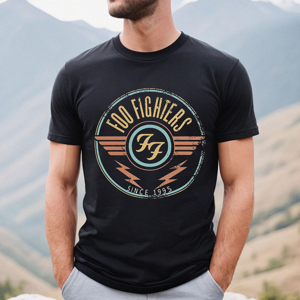 Foo Fighters Since 1995 Grunge Shirt