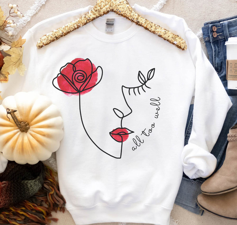 All Too Well Red Rose Taylor Swiftie Sweatshirt