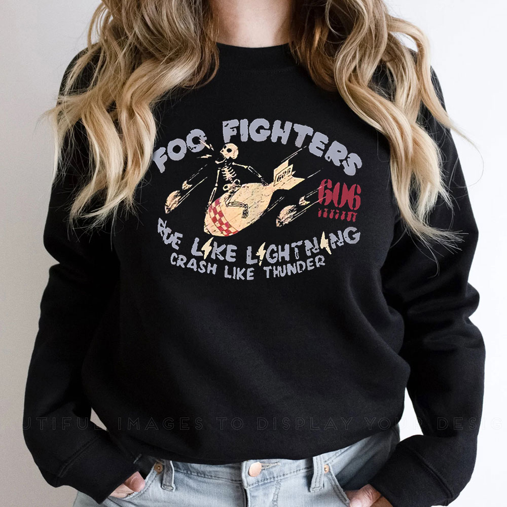 Foo Fighter Studio Rock N Roll Tour Sweatshirt