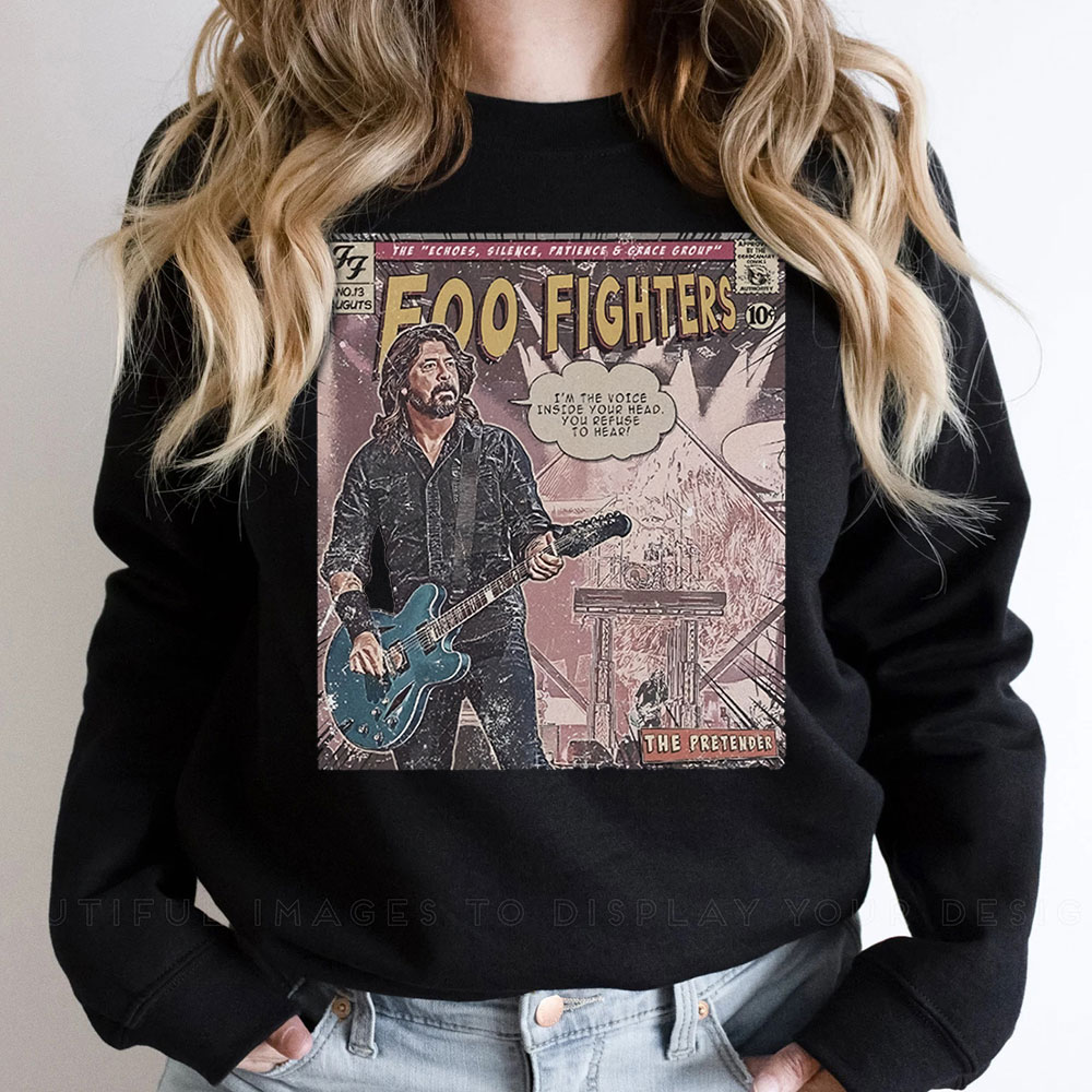 Foo Fighters Comic Echoes Silence Album Sweatshirt