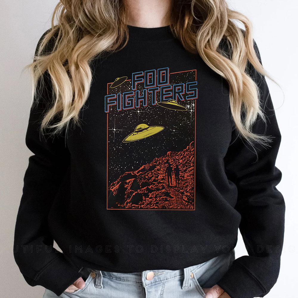Foo Fighter Ufo Tour 2023 Sweatshirt For Fan Club