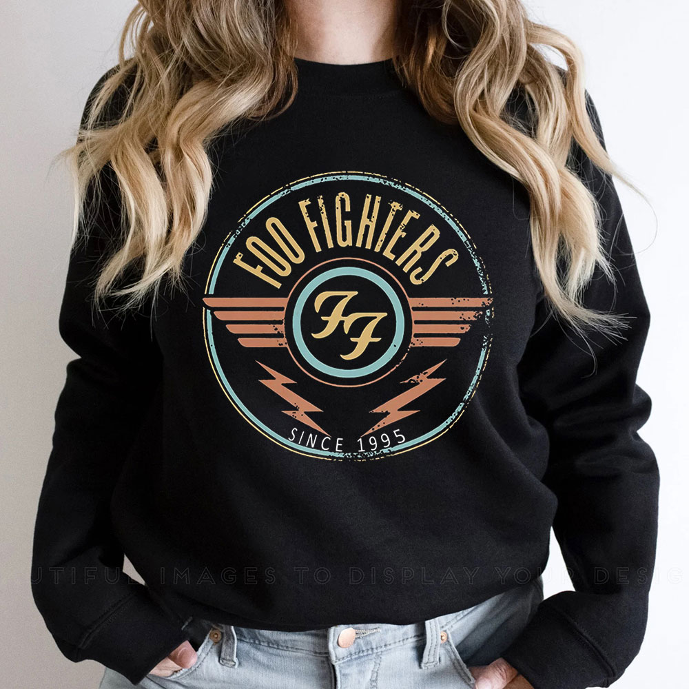 Foo Fighters Since 1995 Grunge Sweatshirt