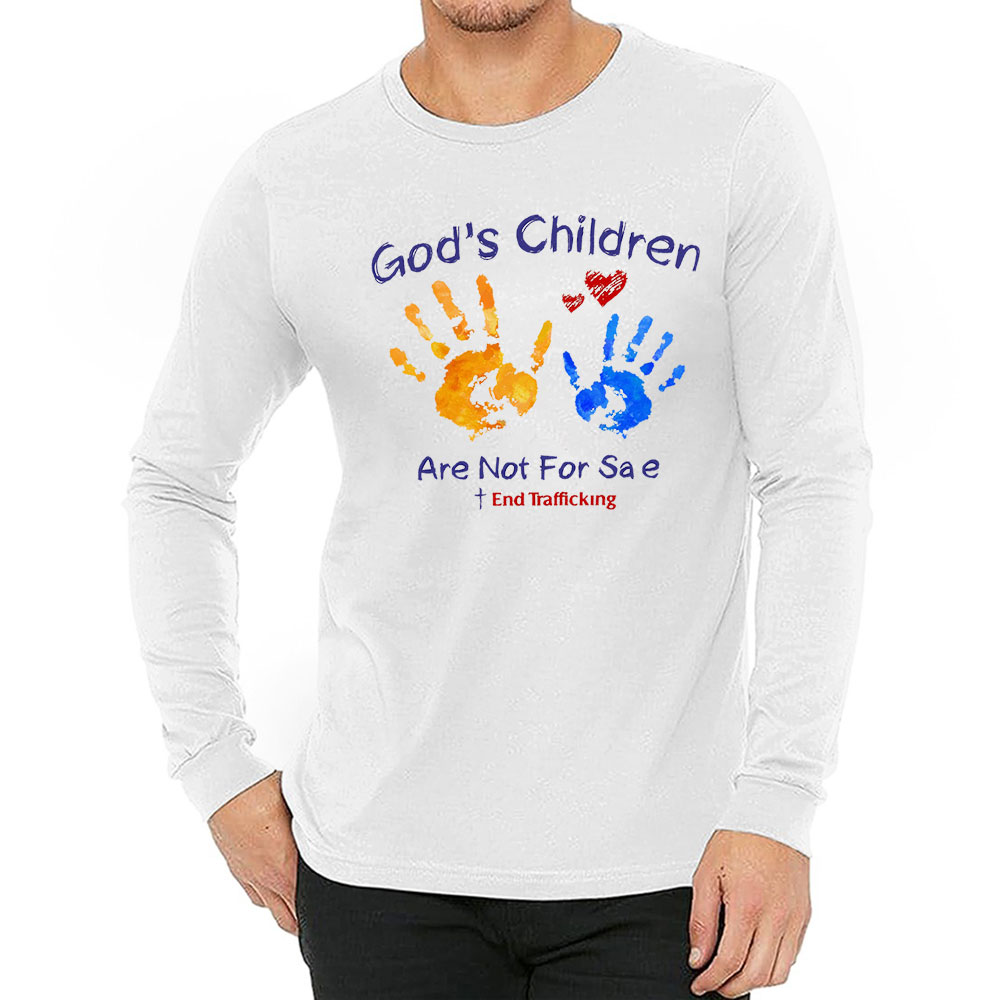 Colorful God’s Children Are Not For Sale Long Sleeve