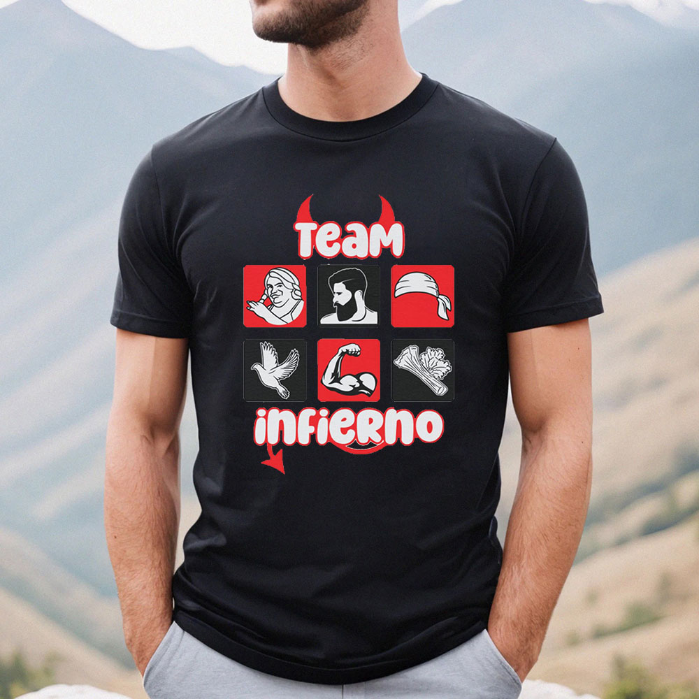 Team Infierno Casa De Los Famosos Wendy Poncho Shirt