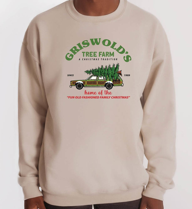 Griswolds Co Christmas Tree Farm Sweatshirt