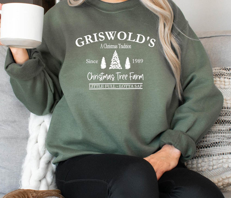 Vintage Griswold Christmas Tree Farm Sweatshirt