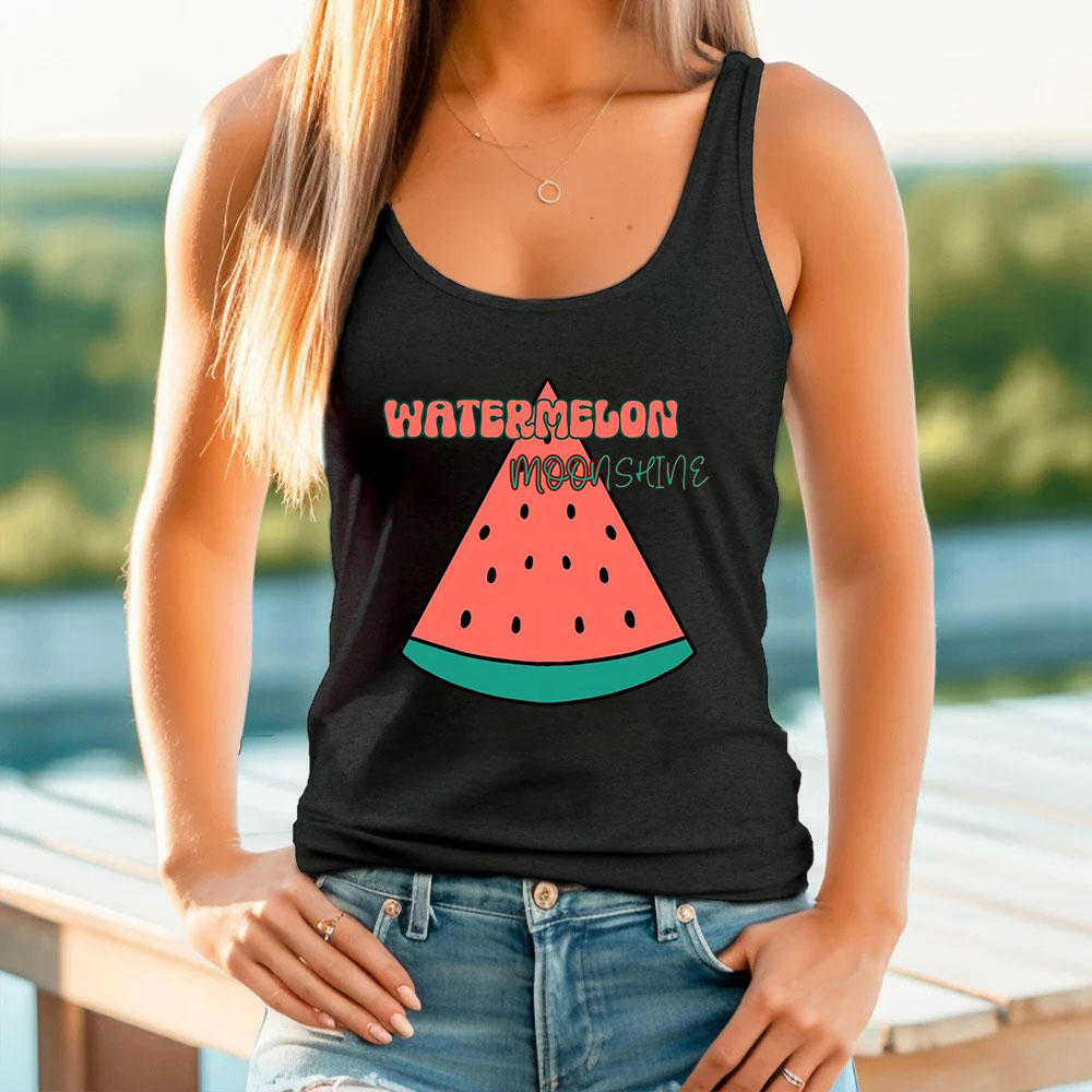 Watermelon Moonshine Country Music Tank Top