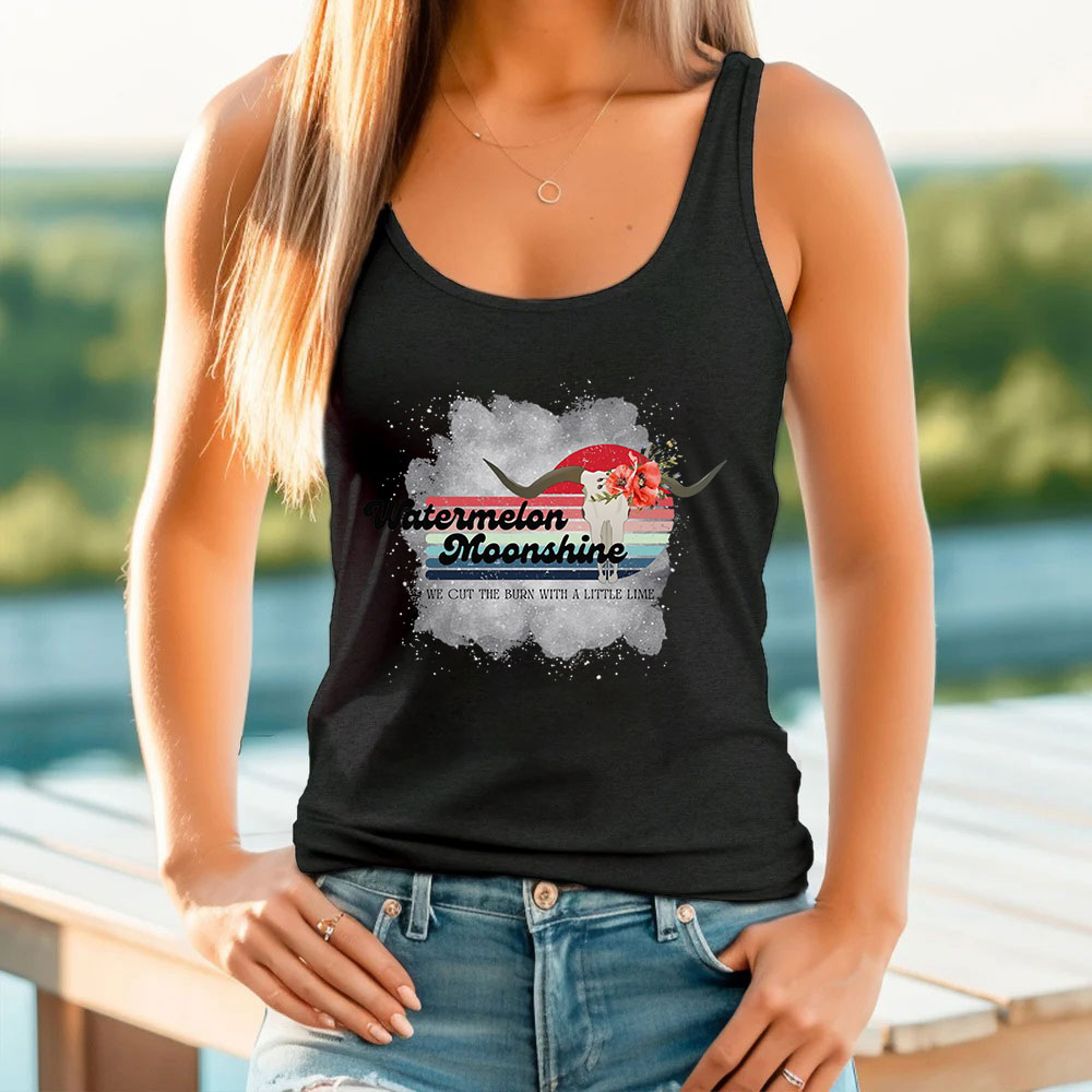 Watermelon Moonshine Country Concert Tank Top