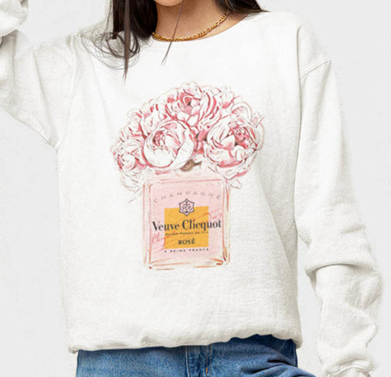Veuve Clicquot Floral Vintage Sweatshirt