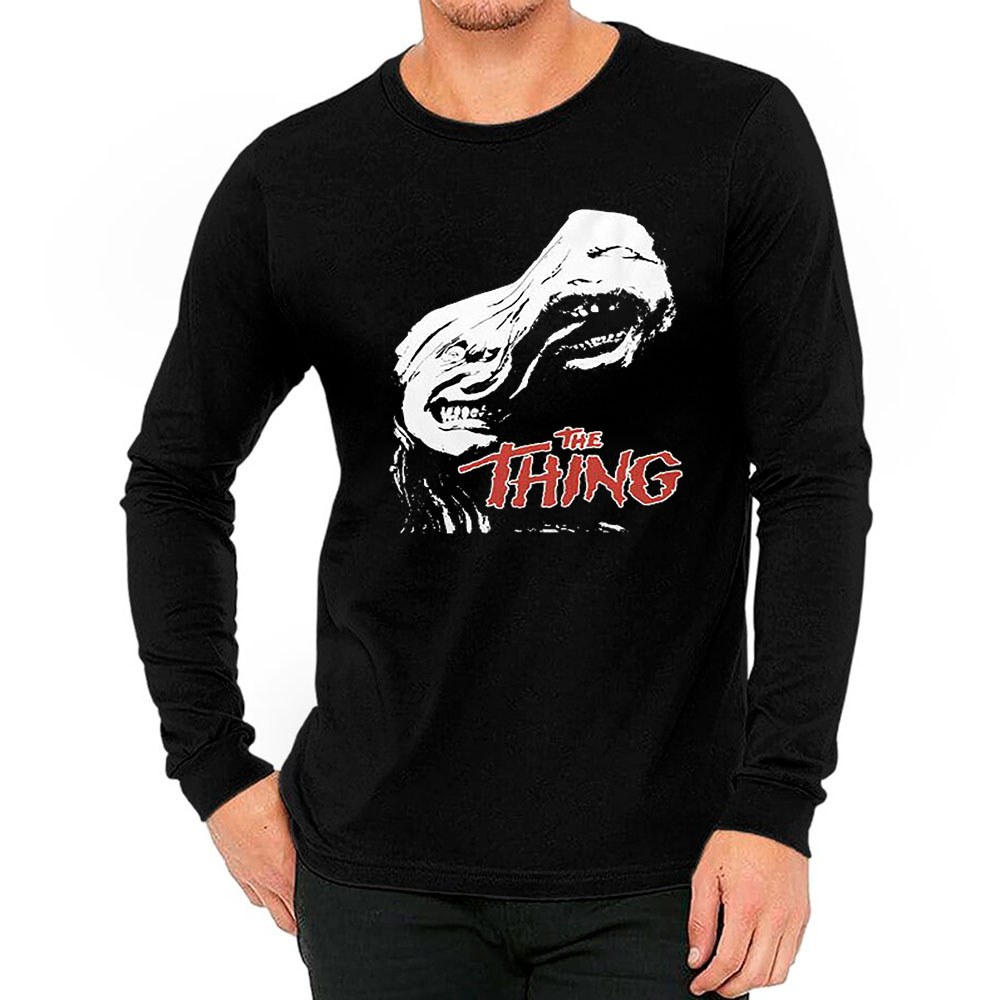 80s Movie The Thing Long Sleeve For Movie Fans