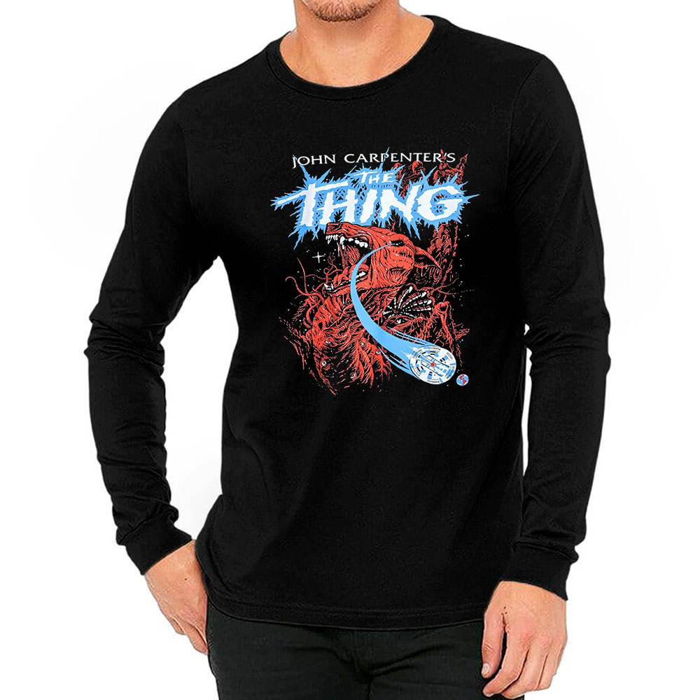 80s Horror The Thing Long Sleeve From 1982