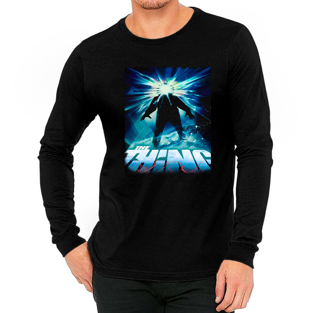 Vintage Movie The Thing Long Sleeve Make Gift For Him