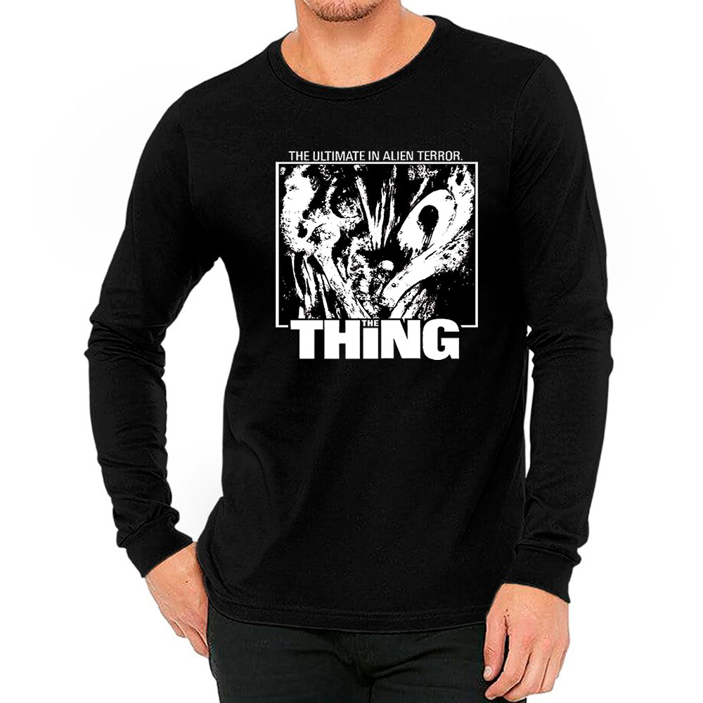 Retro Vintage Movie The Thing Long Sleeve Best Gift For Woman Man