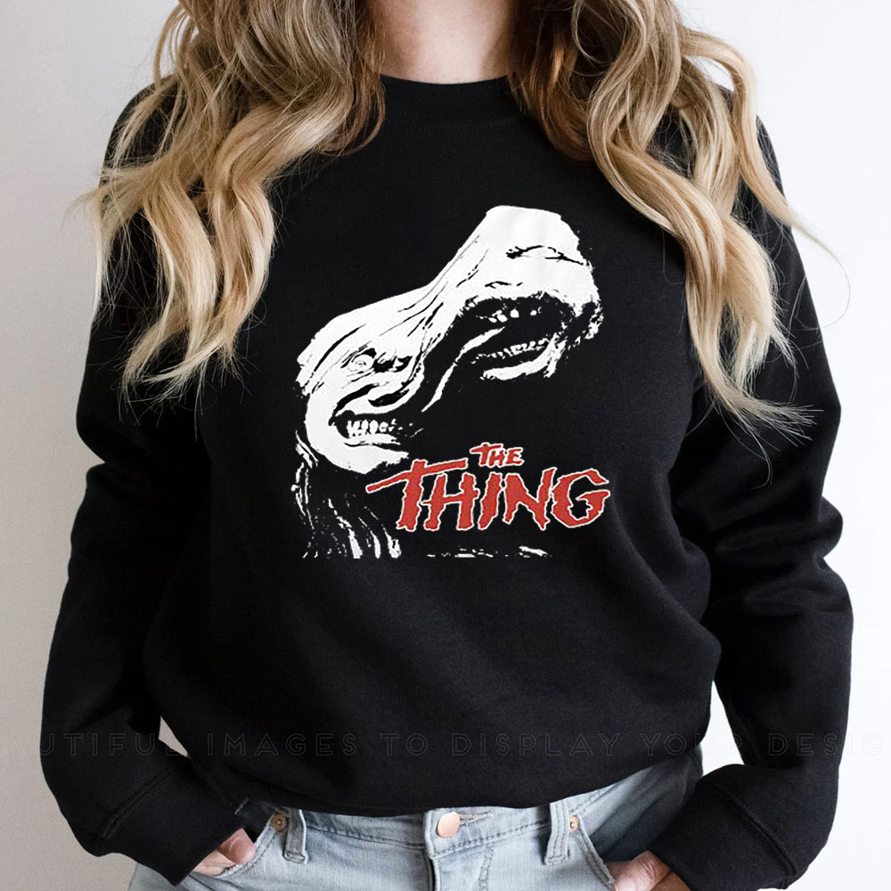 80s Movie The Thing Sweatshirt For Movie Fans