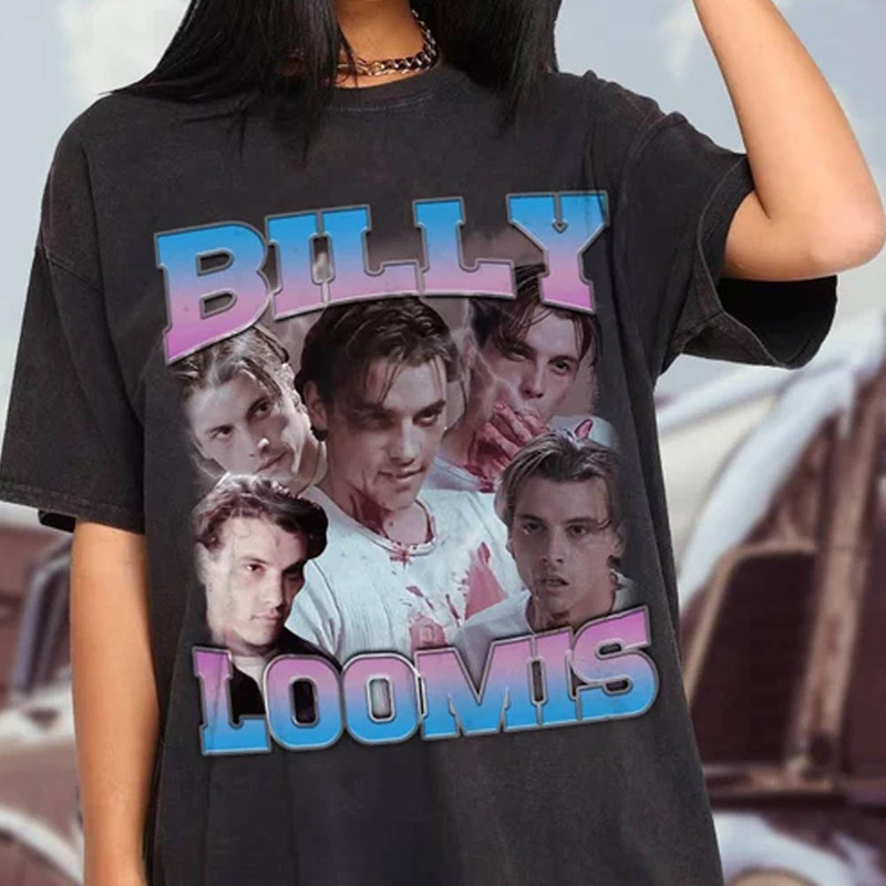 Retro Billy Loomis Scream Scary Horror Shirt