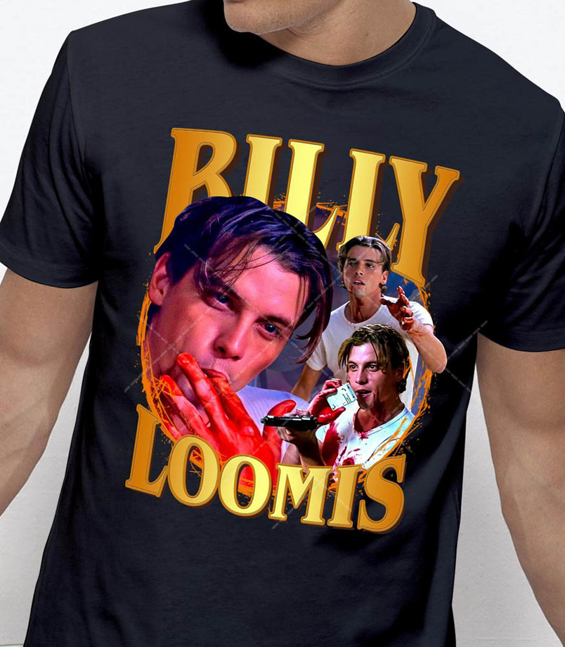 Vintage Billy Loomis Scream Movie Series Shirt