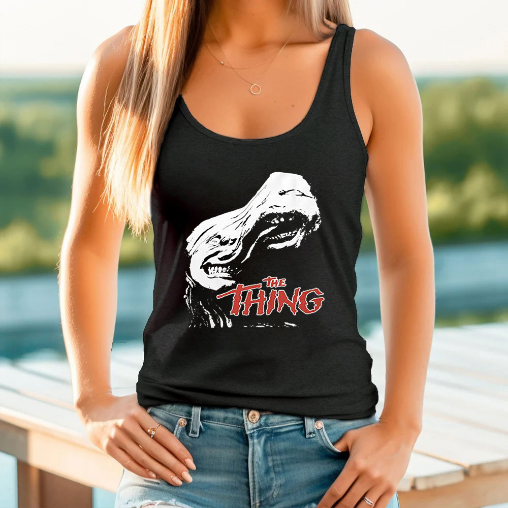 80s Movie The Thing Tank Top For Movie Fans