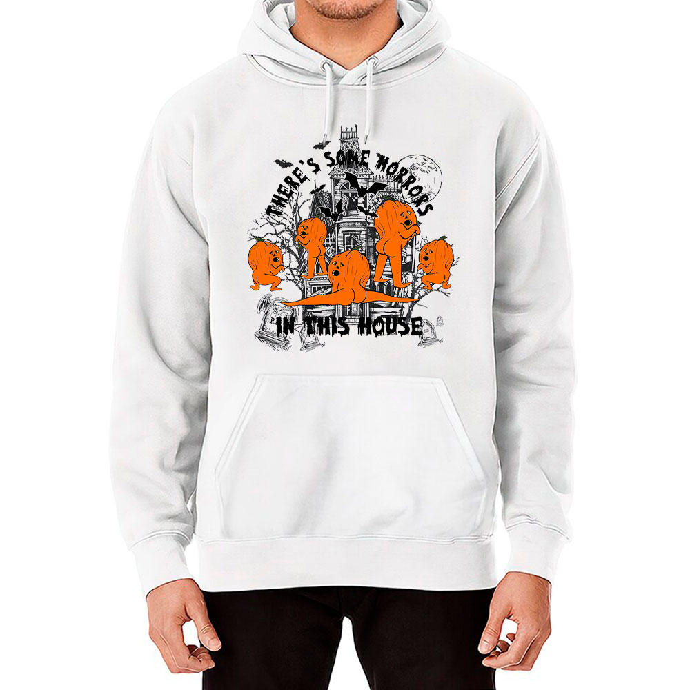 There’s Some Horrors In This House Spooky Season Hoodie