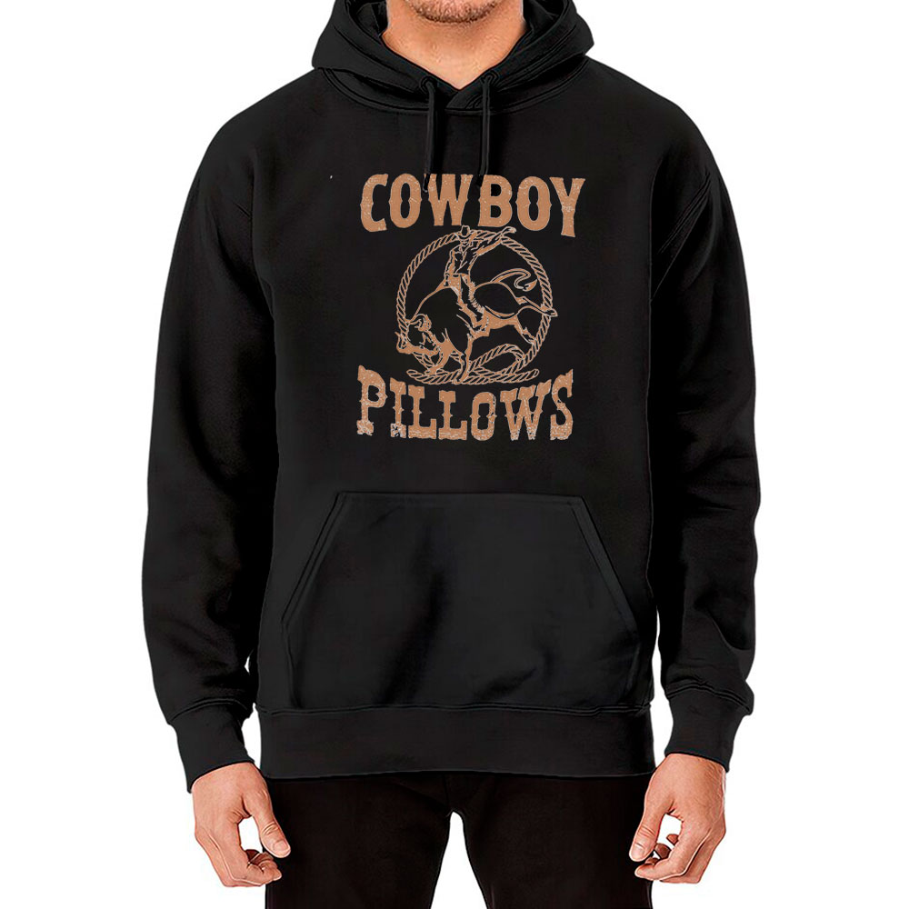 Western Funny Cowgirl Cowboy Pillows Hoodie