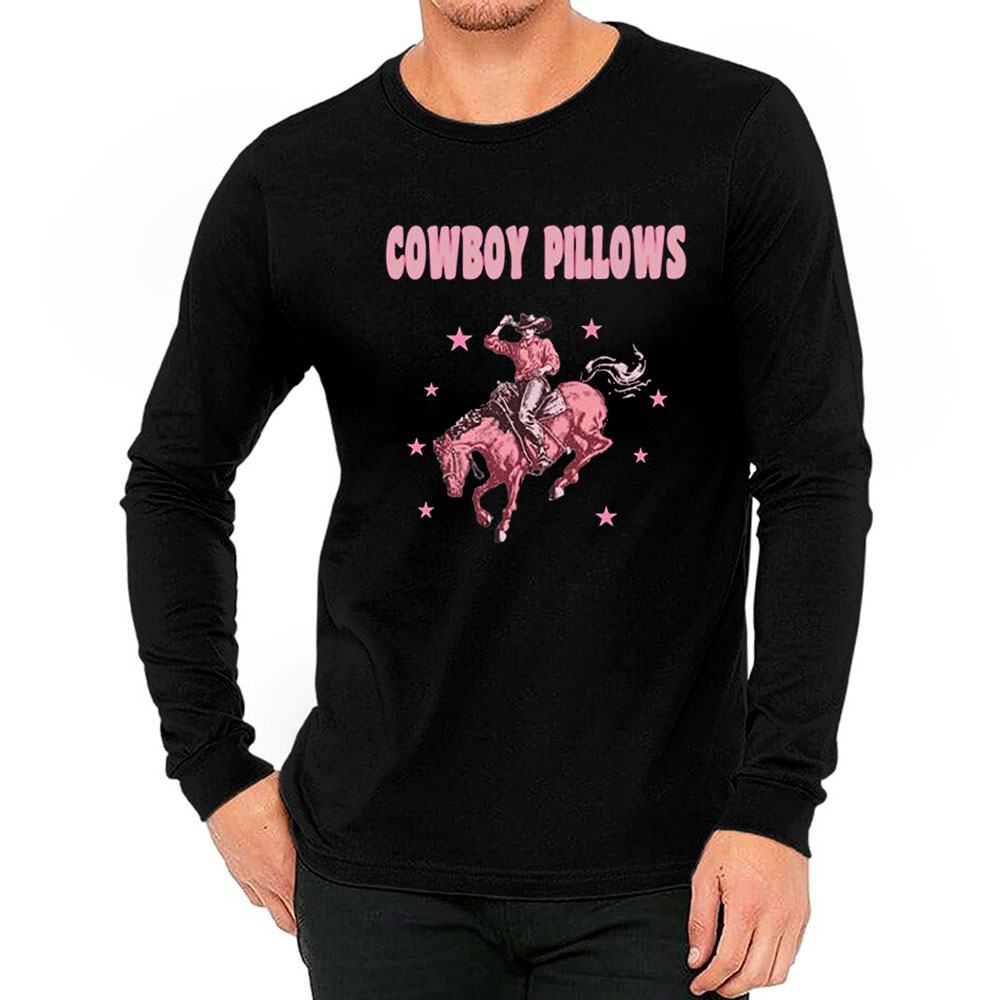 Cowboy Pillows Country Music Concert Long Sleeve